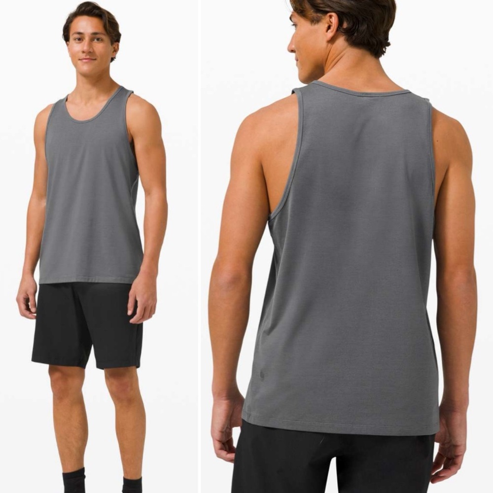 LULULEMON ✨ the essential tank workout top super soft anchor grey | Sz M L